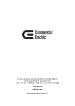 Preview for 12 page of Commercial Electric 1005-954-834 Use And Care Manual