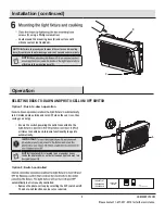 Preview for 9 page of Commercial Electric 1008367367 Use And Care Manual