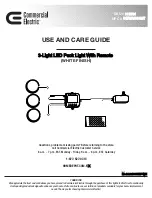 Commercial Electric 111564 Use And Care Manual предпросмотр