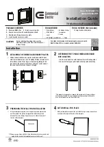 Предварительный просмотр 1 страницы Commercial Electric 5053-WH Installation Manual