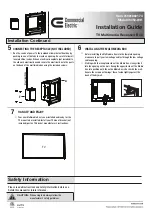 Предварительный просмотр 2 страницы Commercial Electric 5053-WH Installation Manual