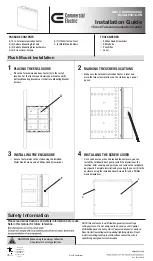 Commercial Electric 5516-VN Installation Manual предпросмотр