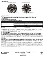 Preview for 2 page of Commercial Electric 56546101 Use And Care Manual