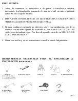 Preview for 11 page of Commercial Electric 6940500304397 Installation Manual