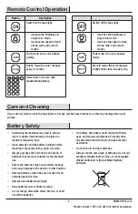 Preview for 5 page of Commercial Electric DT8800-8F Use And Care Manual