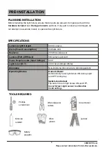 Preview for 3 page of Commercial Electric FSXD30-MS-4K-BZ Use And Care Manual