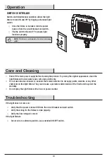 Предварительный просмотр 10 страницы Commercial Electric FUSION 1003 939 902 Use And Care Manual