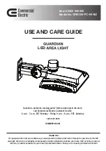 Preview for 1 page of Commercial Electric GRD150-PC-4K-BZ Use And Care Manual