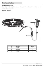 Предварительный просмотр 3 страницы Commercial Electric LS2835-8F Use And Care Manual