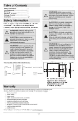 Предварительный просмотр 2 страницы Commercial Electric MB-50901 User And Care Manual