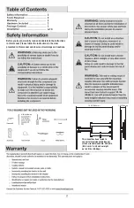 Предварительный просмотр 2 страницы Commercial Electric MB-54634 Use And Care Manual