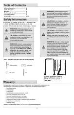 Предварительный просмотр 2 страницы Commercial Electric MB-60315 Use And Care Manual