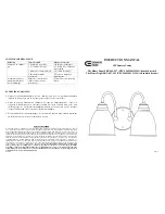 Предварительный просмотр 1 страницы Commercial Electric SKU 445-997 Instruction Manual