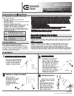 Предварительный просмотр 2 страницы Commercial Electric SPKM-14W03 Use And Care Manual