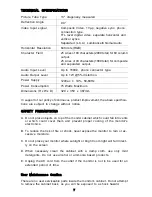 Preview for 10 page of Commodore 1902A Operating Instructions Manual