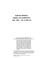 Предварительный просмотр 1 страницы Commodore C64 Service Manual