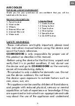 Preview for 3 page of Commodore CM1014 Instruction Manual