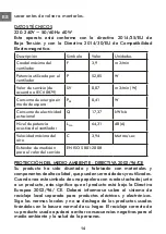 Предварительный просмотр 14 страницы Commodore CM1014 Instruction Manual