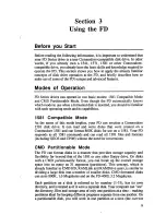 Предварительный просмотр 11 страницы Commodore FD-4000 User Manual