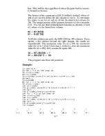 Preview for 109 page of Commodore MPS 1200 User Manual