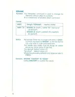 Preview for 18 page of Commodore RF501C Operational Manual