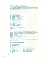 Предварительный просмотр 40 страницы Commodore RF501C Operational Manual