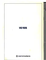 Preview for 41 page of Commodore VIC-1515 User Manual