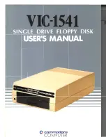 Commodore VIC-1541 User Manual preview