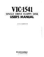 Preview for 3 page of Commodore VIC-1541 User Manual