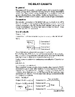 Preview for 2 page of Commodore VIC-RELAY-CASSETTE User Manual