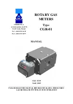 Common CGR-01 Series Manual preview