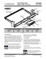 CommScope AMP NETCONNECT MRJ21 1479452-1 Instruction Sheet preview