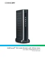 CommScope ARRIS SURFboard T25 User Manual preview