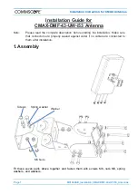 Preview for 1 page of CommScope CMAX-DMF-43-UW-i53 Installation Manual