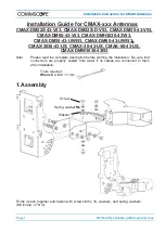 CommScope CMAX Series Installation Manual preview