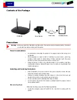 Preview for 3 page of CommScope CS6204W User Manual