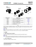 Preview for 1 page of CommScope ETHERSEAL 1479563-2 Instruction Sheet