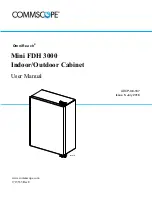 Preview for 1 page of CommScope FDH 3000 User Manual