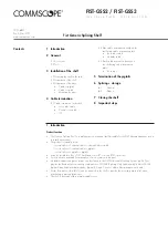 CommScope FIST-GSS2 Installation Instruction preview