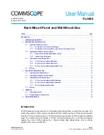 Preview for 1 page of CommScope FL1000 User Manual