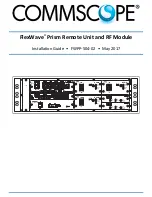 CommScope FlexWave Installation Manual preview