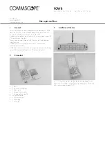 Preview for 1 page of CommScope FOWB Installation Instruction