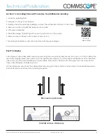 Предварительный просмотр 22 страницы CommScope HELIAX FiderFeed DFJ-4S112B Technical Publication