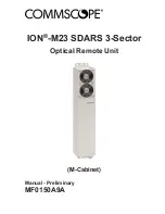 Preview for 1 page of CommScope ION-M23 SDARS Manual