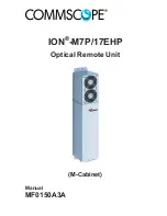 CommScope ION-M7P/17EHP Manual предпросмотр