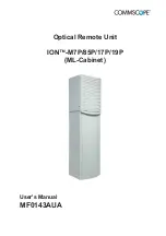 Предварительный просмотр 1 страницы CommScope ION-M7P User Manual