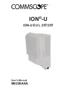 CommScope ION-U EU L 25T/25T User Manual preview