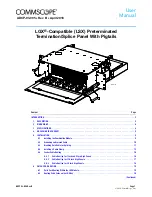 Preview for 1 page of CommScope LSX User Manual