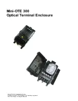 Preview for 2 page of CommScope Mini-OTE 300 Installation Manual