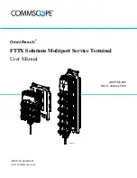 CommScope OmniReach FTTX Solutions User Manual preview